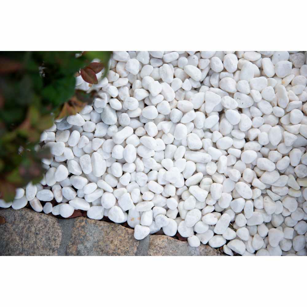 Himalaya White Natural 1-2 CM Beach Pebbles - Tilesbay.com