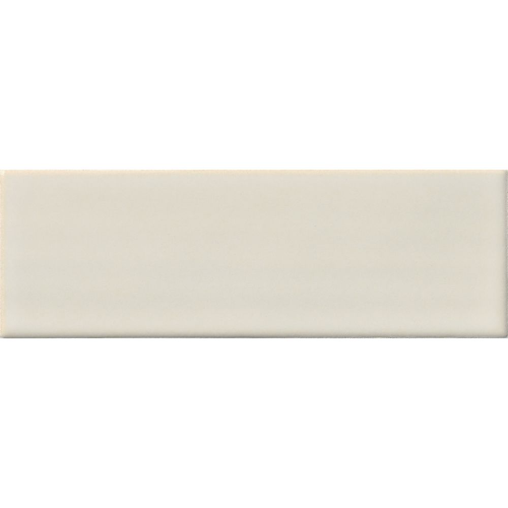 Antique White Handcrafted 4x12 Glossy Ceramic Subway Tile - Tilesbay.com