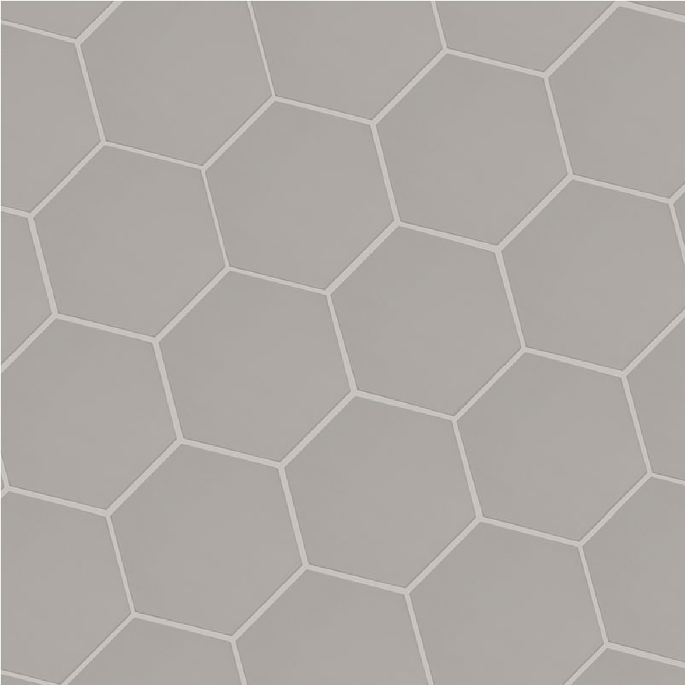 Hexley Dove 9x105 Hexagon Matte Porcelain Mosaic Tile 4725