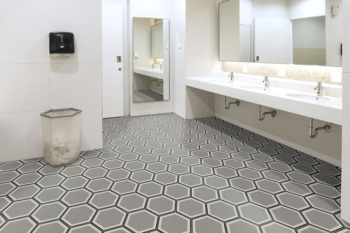 Hexley Hive 9x105 Hexagon Matte Porcelain Mosaic Tile 9709